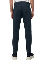 Marc O'Polo Chinohose Regular-Fit Dunkelblau/Hellblau/Blau