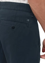 Marc O'Polo Chinohose Regular-Fit Dunkelblau/Hellblau/Blau