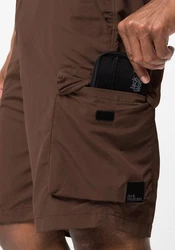 Jack Wolfskin 3/4-Hose KALAHARI CARGO Khaki/Braun