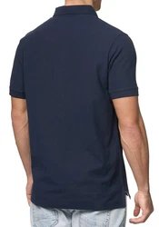 Indicode Poloshirt INWadim Dunkelblau/Blau