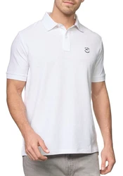 Indicode Poloshirt INWadim Weiß/Creme/Grau