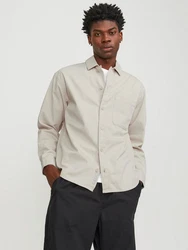 Jack & Jones Langarmhemd JCOCOLLECTIVE ZAC OVERSHIRT LS SN 