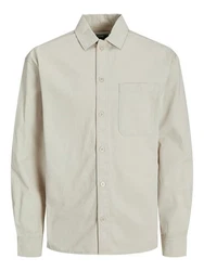 Jack & Jones Langarmhemd JCOCOLLECTIVE ZAC OVERSHIRT LS SN 