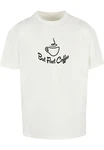 Merchcode Herren But First Coffee Heavy Oversized Tee Braun/Beige Merchcode Herren But First Coffee Heavy Oversized Tee Braun/Beige