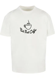 T-Shirt Herren But First Coffee Heavy Oversized Tee (1-tlg)