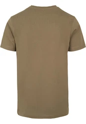 Merchcode T-Shirt Herren Fathers Day - Best Dad in the World (2) Khaki/Dunkelgrün/Beige