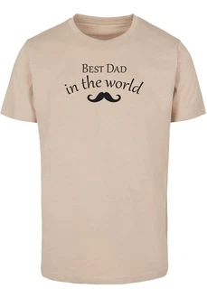 Merchcode T-Shirt Herren Fathers Day - Best Dad in the World (2) Beige/Khaki/Braun Merchcode T-Shirt Herren Fathers Day - Best Dad in the World (2) Beige/Khaki/Braun