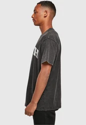 Merchcode T-Shirt Munich Wording Tee Acid Washed
