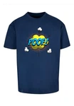 Merchcode T-Shirt Herren POOF Comic Heavy Oversized Tee Hellblau/Dunkelblau/Blau/Lila Merchcode T-Shirt Herren POOF Comic Heavy Oversized Tee Hellblau/Dunkelblau/Blau/Lila