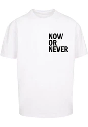 Merchcode T-Shirt Herren Now Or Never Heavy Oversize Tee 