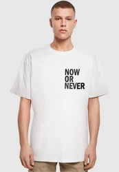 Merchcode T-Shirt Herren Now Or Never Heavy Oversize Tee 