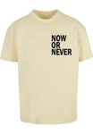 Merchcode T-Shirt Herren Now Or Never Heavy Oversize Tee 