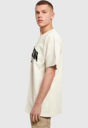 Merchcode T-Shirt Berlin Wording - Heavy Oversize Tee Beige/Khaki