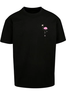 Merchcode T-Shirt Herren Flamingo Heavy Oversize Tee Rosa/Schwarz Merchcode T-Shirt Herren Flamingo Heavy Oversize Tee Rosa/Schwarz