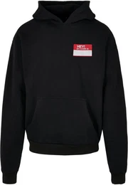 Kapuzensweatshirt Herren Hey! My Name Is Oversize Hoodie (1-tlg)