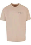 Merchcode T-Shirt Happines Heavy Oversize Tee Beige/Braun/Khaki