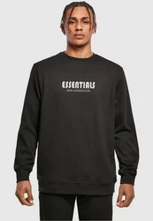 Merchcode Essentials New Generation Basic Crewneck Schwarz/Creme