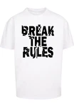 Merchcode Herren Break The Rules 2 Heavy Oversize Tee Weiß/Gold/Braun/Blau/Rosa/Rot