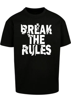 Merchcode Herren Break The Rules 2 Heavy Oversize Tee