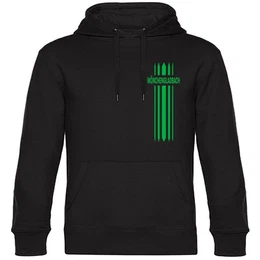 Kapuzensweatshirt Mnchengladbach - Streifen - Hoodie