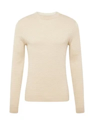 Only & Sons Pullover ONSTapa Khaki/Beige/Weiß/Gold