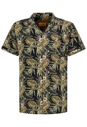 Kurzarmhemd Hawaiihemd kurzarm Alloverprint
