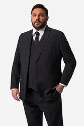 Men Plus Sakko Baukasten Malaga Dunkelblau/Hellblau