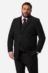 Men Plus Sakko Baukasten Malaga Schwarz