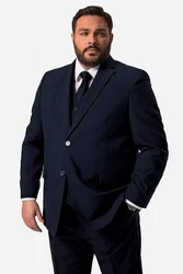 Men Plus Sakko Baukasten Madrid Dunkelblau/Hellblau/Blau