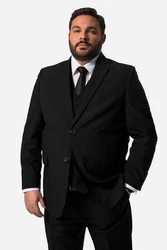 Men Plus Sakko Baukasten Madrid Schwarz/Braun