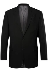Men Plus Sakko Baukasten Madrid Schwarz/Braun