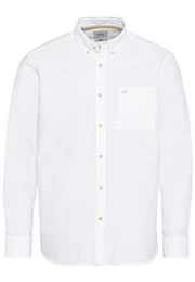 Langarmhemd aus nachhaltigem Organic Cotton Button-Down