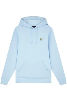 Lyle & Scott Hoodie Pullover hellblau/gelb/schwarz