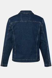 John F. Gee Funktionsjacke Jeansjacke Dunkelblau/Blau/Hellblau