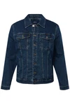 John F. Gee Funktionsjacke Jeansjacke Dunkelblau/Blau/Hellblau