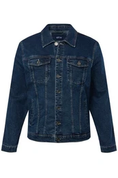 John F. Gee Funktionsjacke John F. Gee Jeansjacke stonewashed Knopfleiste