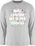 Shirtracer Rundhalsshirt Mein Kostüm ist in der Wäsche Konfetti Karneval & Fasching 