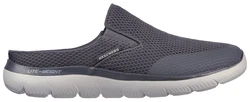 Skechers Summits Clog Hellgrau/Dunkelgrau/Grau