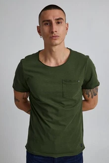 Blend T-Shirt Style NHNoel dunkelgrün