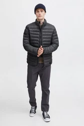 Blend Steppjacke BLEND Style BHNils Schwarz/Dunkelgrau/Grau