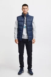 Blend Steppweste BHOuterwear Dunkelblau/Blau/Hellblau