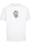 Merchcode Herren Frida Kahlo - Te amo Outline T-Shirt Rosa/Weiß/Creme