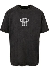 Merchcode T-Shirt Random Life Heavy Oversized Tee Acid Washed