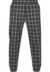 2Y Studios Herren Cropped Pants Plaid Grau/Dunkelgrau/Hellgrau/Schwarz