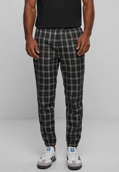 2Y Studios Herren Cropped Pants Plaid Grau/Dunkelgrau/Hellgrau/Schwarz