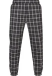 2Y Studios Herren Cropped Pants Plaid Grau/Dunkelgrau/Hellgrau/Schwarz