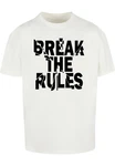 Merchcode Herren Break The Rules 2 Heavy Oversize Tee Weiß/Gold/Braun/Blau/Creme/Dunkelgrün/Khaki