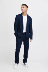 Blend Stoffhose BLEND BHLangford Dunkelblau/Hellblau/Blau