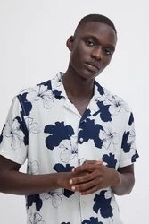 Blend Kurzarmhemd BHShirt Blau