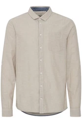 Blend Langarmhemd BLEND BHShirt Khaki/Beige